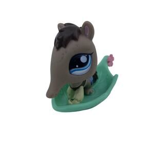 Littlest Pet Shop LPS #1518 Anteater Special Edition w/ Leaf Authentic Figure